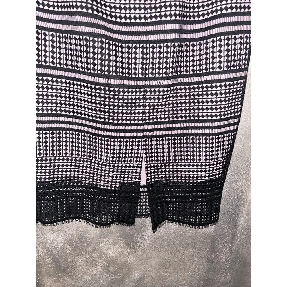 LK Bennett Maddox Professional Wednesday Dark Academia Office Lace Pencil Skirt - Picture 8 of 11